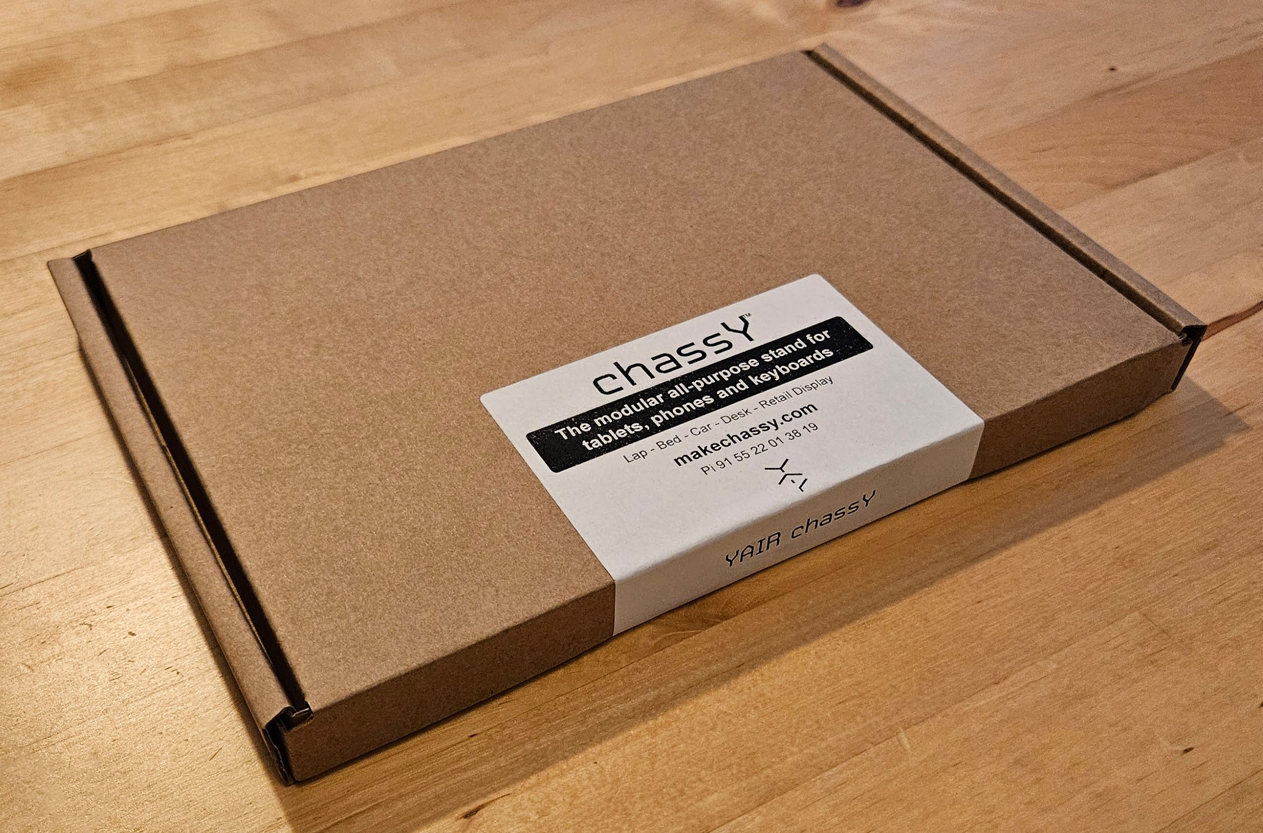 chassY shipping box